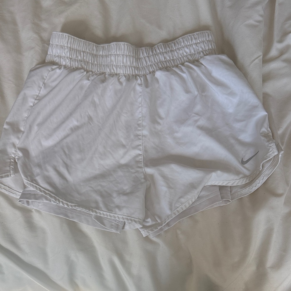 Nike Women's White Athletic Shorts